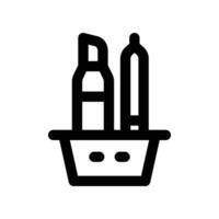 stationary icon. line icon for your website, mobile, presentation, and logo design. vector
