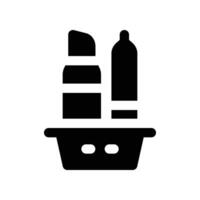 stationary icon. glyph icon for your website, mobile, presentation, and logo design. vector