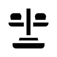 ethics icon. glyph icon for your website, mobile, presentation, and logo design. vector