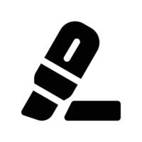 marker icon. glyph icon for your website, mobile, presentation, and logo design. vector