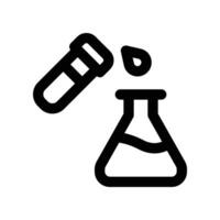 experiment icon. line icon for your website, mobile, presentation, and logo design. vector