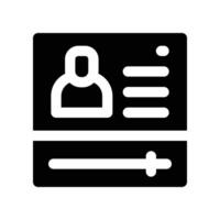 tutorial icon. glyph icon for your website, mobile, presentation, and logo design. vector