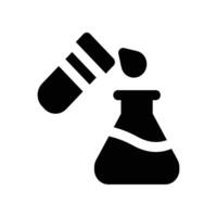 experiment icon. glyph icon for your website, mobile, presentation, and logo design. vector