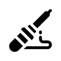 soldering icon. glyph icon for your website, mobile, presentation, and logo design. vector
