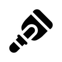 scraper icon. glyph icon for your website, mobile, presentation, and logo design. vector