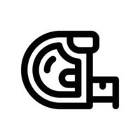measuring tape icon. line icon for your website, mobile, presentation, and logo design. vector