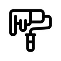 paint roller icon. line icon for your website, mobile, presentation, and logo design. vector