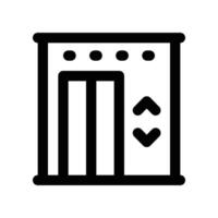 elevator icon. line icon for your website, mobile, presentation, and logo design. vector