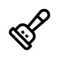 plunger icon. line icon for your website, mobile, presentation, and logo design. vector