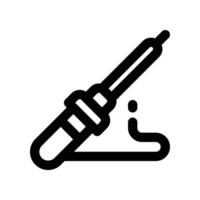 soldering icon. line icon for your website, mobile, presentation, and logo design. vector