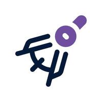drawing compass icon. dual tone icon for your website, mobile, presentation, and logo design. vector