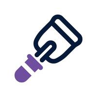 scraper icon. dual tone icon for your website, mobile, presentation, and logo design. vector