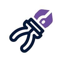 plier icon. dual tone icon for your website, mobile, presentation, and logo design. vector