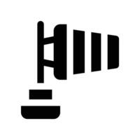 wind sign icon. glyph icon for your website, mobile, presentation, and logo design. vector