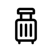 luggage icon. line icon for your website, mobile, presentation, and logo design. vector