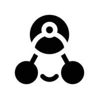 employee network icon. glyph icon for your website, mobile, presentation, and logo design. vector