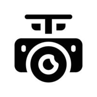 projector icon. glyph icon for your website, mobile, presentation, and logo design. vector