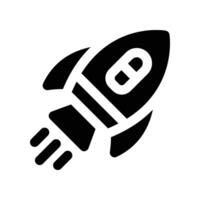 startup icon. glyph icon for your website, mobile, presentation, and logo design. vector