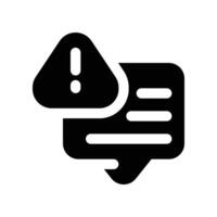 problem solving icon. glyph icon for your website, mobile, presentation, and logo design. vector