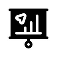 statistic icon. glyph icon for your website, mobile, presentation, and logo design. vector