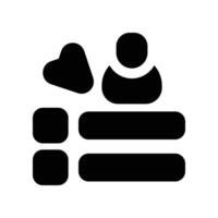task icon. glyph icon for your website, mobile, presentation, and logo design. vector