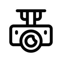 projector icon. line icon for your website, mobile, presentation, and logo design. vector