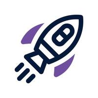 startup icon. dual tone icon for your website, mobile, presentation, and logo design. vector