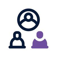 seminar icon. dual tone icon for your website, mobile, presentation, and logo design. vector