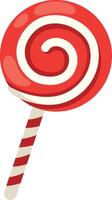 illustration of lollipop white on background vector