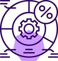 AB testing Outline Slip Icon Style vector