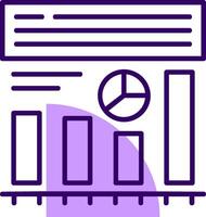 Conversion funnel Outline Slip Icon Style vector