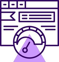 Ad group Outline Slip Icon Style vector