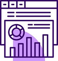 Click fraud Outline Slip Icon Style vector