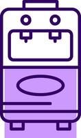 Pourer Outline Slip Style Icon vector