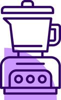 Mixer blender Outline Slip Style Icon vector