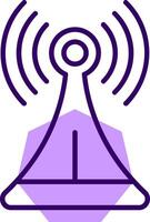 Connection lost Outline Slip Style Icon vector