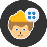 More Flat Grey Circle Style Icon vector