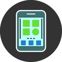 Categories Flat Grey Circle Style Icon vector