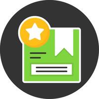 Product Review Flat Grey Circle Style Icon vector