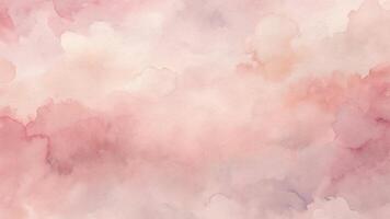 Light and airy watercolor clouds in soft hues create a calming and elegant backdrop. vector