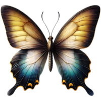 Beautiful Butterfly with Gradient Wings png