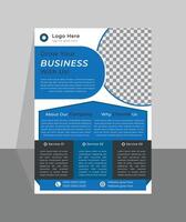 Corporate Business flyer design template, flyer design template vector