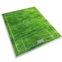 A Soccer Field On a Transparent Background png