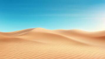 Soft contours of dark sand create elegant forms against subtle lighting photo