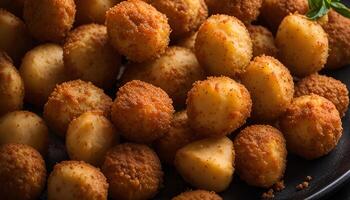 Golden Brown Fried Macadamia Nuts photo