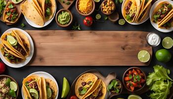 Delicious Tacos with Toppings photo