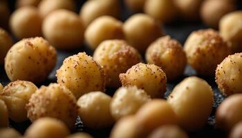 Close-up of Macadamia Nuts photo