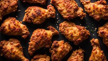 Crispy Fried Chicken Wings photo
