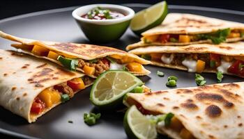 Delicious Quesadillas with Savory Filling photo