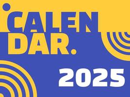 2025 Calendar Template